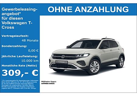 VW T-Cross Life 1.0 l TSI OPF 85 kW (116 PS) 7-Gang-