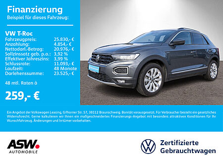 VW T-Roc Sport 1.5 TSI DSG Navi LED ACC SHZ PDC v/h