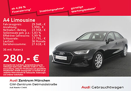 Audi A4 Limousine 40 TDI qu. S tronic Virtual/GRA/Kamera/Navi+