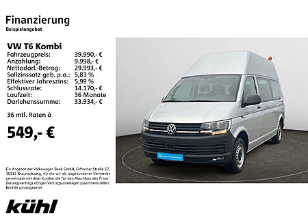 VW T6 Kombi 2.0 TDI 9. Sitzer Hochdach lang Rollstuhlrampe