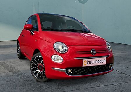 Fiat 500 1.0 GSE HYBRID RED 70PS TECH KOMFORT NAVI PDC ALU KLIMAAUTOMATIK