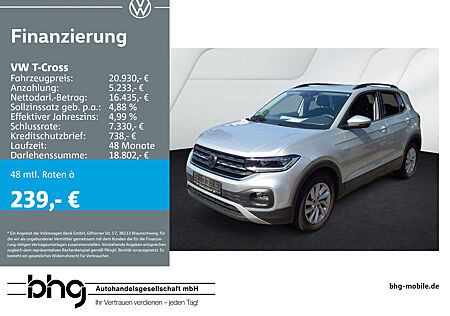 VW T-Cross 1.0 TSI DSG Climatronic ACC Sitzhzg LED