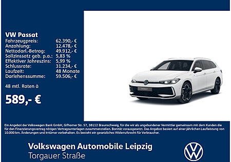 VW Passat R-Line 1.5 l eHybrid 130 kW / 85 KW DSG