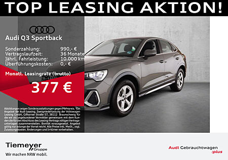 Audi Q3 Sportback 40 TFSI Q S LINE AHK KAMERA ALCANTARA