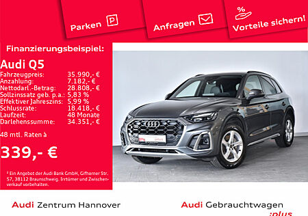 Audi Q5 S line 40 TDI quattro ACC virtual LED Teilleder Navi