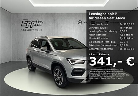 Seat Ateca Style Edition 1.5 TSI 110 kW (150 PS) 7-Gang DSG AHK Navi Rückfahrkamera