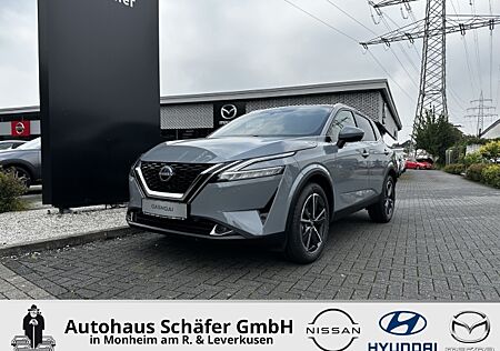 Nissan Qashqai TEKNA 1.3 DIG-T MHEV Xtronic Design-P Bose-P Leder LED Navi Keyless e-Sitze HUD