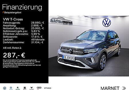 VW T-Cross 1.0 TSI DSG Style DLAS*RFK*NAV*KLIMA*ISO