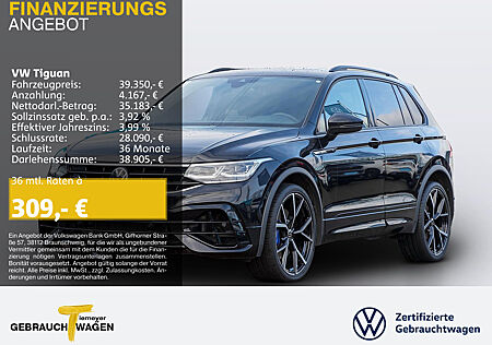 VW Tiguan R BLACK STYLE LM21 LEDER AHK PANO eSITZE NAVI-PRO