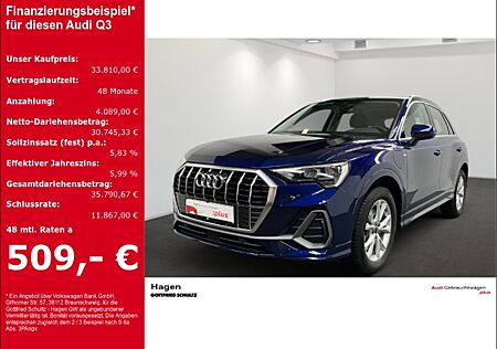 Audi Q3 45 TFSIe S-tronic LED MMI PAN KAMERA S line