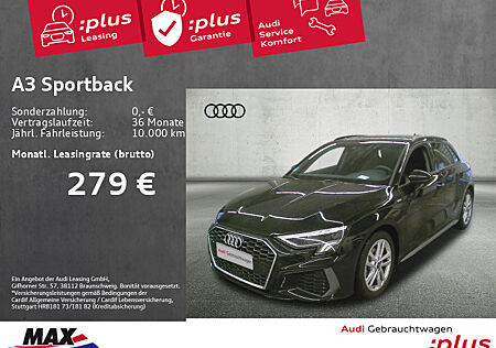 Audi A3 Sportback 30 TDI S LINE +LED+AHK+ALU+SMARTP+