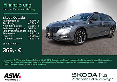 Skoda Octavia Combi Sportline 4x4 2.0 TDI DSG RFK HUD