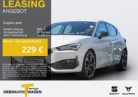 Cupra Leon 2.0 TSI DSG NAVI KAMERA LED LM19