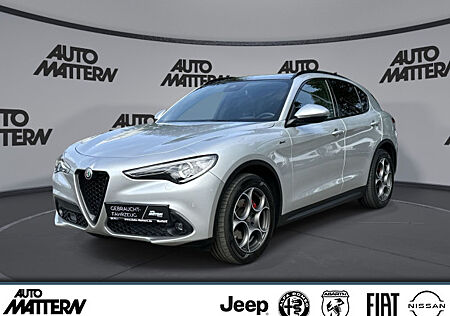 Alfa Romeo Stelvio 2,2 JTD Sprint Q4 Leder Pano