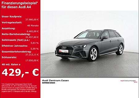 Audi A4 Avant 40 TDI S line S-TRONIC LED NAV PLUS PANO SHZ PDC FSE MUFU