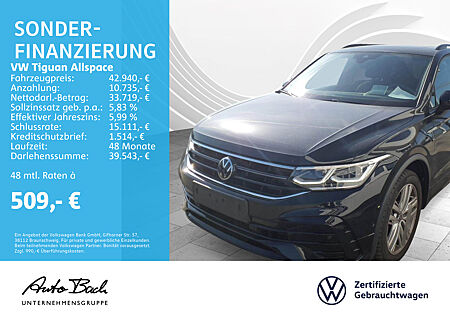 VW Tiguan Allspace 2.0 TSI DSG R-Line 4Motion, Navi, LED, Leder, Panoramadach, Standheizung