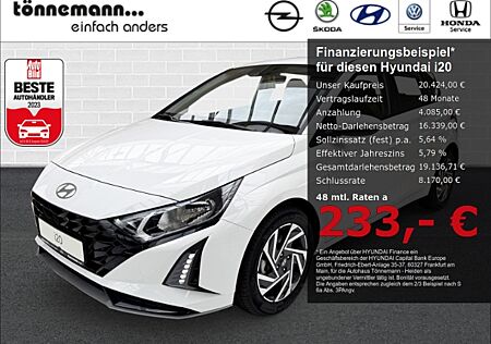 Hyundai i20 FACELIFT T-GDi TREND+NAVI+RÜCKFAHRKAMERA+FERNLICHTASSISTENT