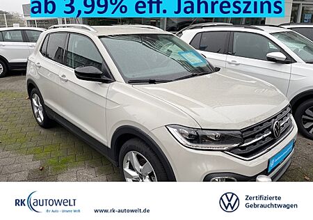 VW T-Cross 1.0 TSI DSG Style Navi LED Kamera digitales Cockpit LED Scheinwerferreg