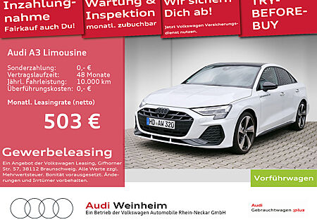 Audi A3 Limousine S line 35 TFSI S tronic Navi MatrixLED