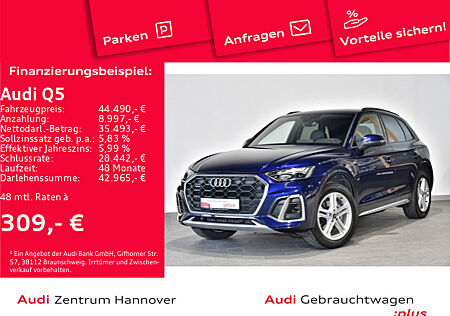 Audi Q5 S line 40 TDI quattro AHK LED Kamera virtual Teilleder