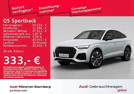 Audi Q5 Sportback S line 40 TDI qu. S tronic LED Navi+ AHK Pano 21" Kamera