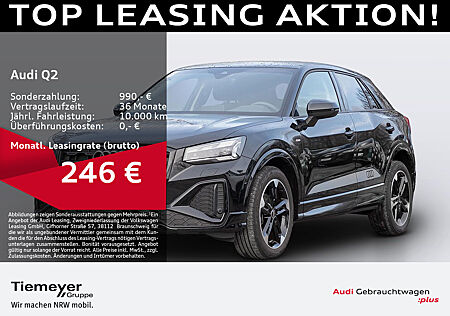 Audi Q2 30 TFSI S LINE MATRIX LM181 AHK KAMERA