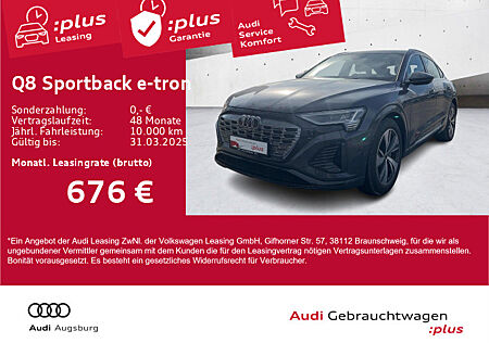 Audi Q8 Sportback e-tron 114 kW/h 2x S line*AHK*8fach