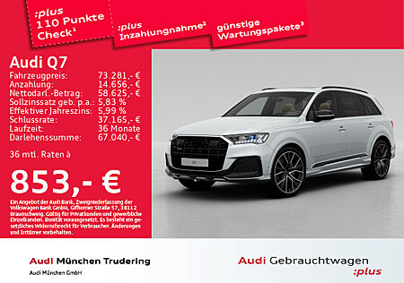 Audi Q7 50 TDI qu. S line Editon Matrix Pano Allradlenkung B&O