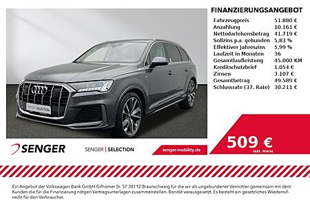 Audi Q7 55 TFSI e S line quattro Matrix Panorama AHK