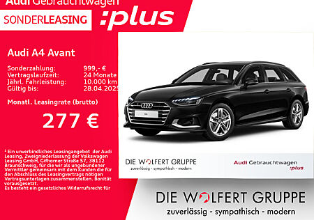 Audi A4 Avant advanced 40 TDI S tronic ACC*PANO*RFK