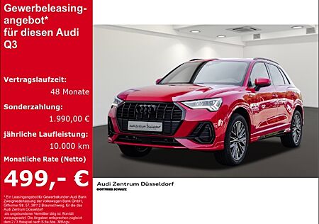 Audi Q3 S LINE 35 TFSI 110(150) KW(PS) AHK-klappbar Panodach Navi digitales Cockpit Soundsystem