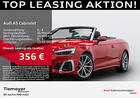 Audi A5 Cabrio 35 TDI S LINE BuO MATRIX AHK KAMERA