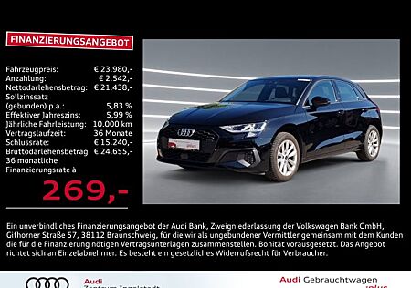 Audi A3 Sportback 30 TDI 2xPDC Sportsitze 2-Zonen SHZ