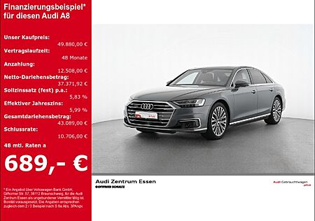 Audi A8 60 TFSI e quattro TIPTRONIC B&O LED LASER PANO NAV PLUS SHZ RÜFA PDC MUFU