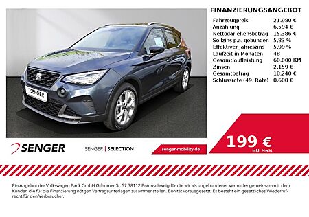 Seat Arona 1.0 TSI FR Beats Navi AHK LED Sitzheizung