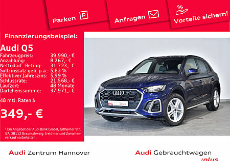 Audi Q5 S line 40 TDI quattro AHK virtual Kamera LED