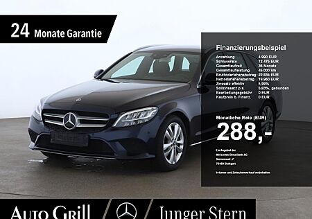 Mercedes-Benz C 200 T Avantgarde Comand LED RfKam 9Gtr CarPlay