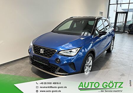 Seat Arona FR DSG 5-Jah Garantie AHK-Vorb.*Navi*DAB*VZE*LED*ACC*SmartLink*DigiCockpit*Kamera*ParkAssist*Kessy*BlindSpot*Freispr.*Sitzheiz*PDC*vo+hi*Alu*LichtAssist*SpurAssist*Connect*Sunset*ZV-Funk*4xEFH*Ladeboden*RÃckbank geteilt*Nebel*Armlehne*Metallic