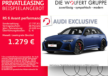 Audi RS6 RS 6 Avant performance tiptronic*NAVARRABLAU MATT*