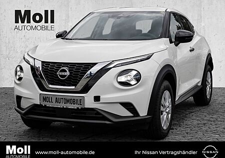 Nissan Juke Visia 1.0 DIG-T 114PS EU6d Klima LED DAB Spurhalteass. Fernlichtass. Verkehrszeichenerk.