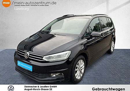 VW Touran 2.0 TDI Comfortline Alu LED AHK 7-Sitzer Navi ACC Kamera Sitzh.