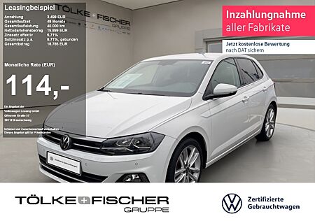 VW Polo VI 1.0 TSI Highline Sportp. LM SHZ W-Paket