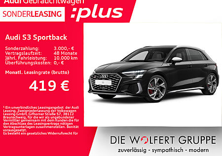 Audi S3 Sportback quattro S tronic NAVI+B&O+HEADUP