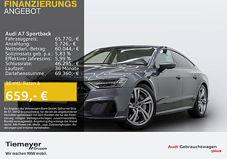 Audi A7 Sportback 50 TFSIe Q S LINE LM20 OPTIKPKT HuD MEMORY