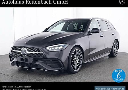 Mercedes-Benz C 200 C200T AMG+LED+PANO+AHK DISTR+360+MEMO+KEYLESS+19