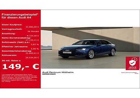 Audi A4 Limousine 40 TFSI quattro Navi LED virtual