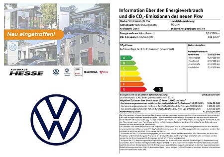 VW Tiguan Allspace MOVE 2,0 l TDI SCR 4MOTION 142 kW (193 PS) 7-Gang-Doppelkupplungsgetriebe DSG