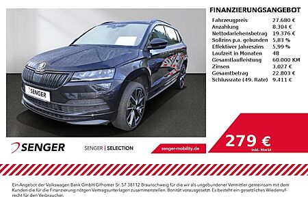 Skoda Karoq 1.5 TSI Sportline AHK LED Navi Smart Link