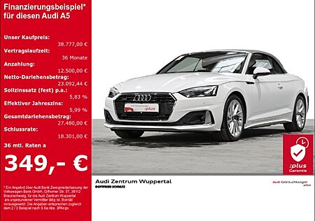 Audi A5 Cabriolet 45 TFSI QUATTRO KAMERA DAB LED SHZ GARANTIE PDC VO HI BLUETOOTH