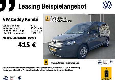 VW Caddy Kombi 1.5 TSI KR *Digi.C-Pro*R-CAM*GRA*